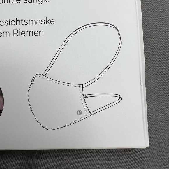 Lululemon Double Strap Face Mask NWT Unopened/Unused *BRAND NEW* (VNTM) - Picture 4 of 9